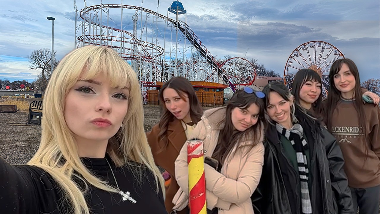 6 Girls at an Empty Amusement Park (Bad Idea)