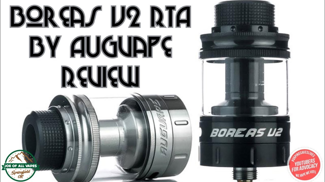 Augvape Boreas v2 rta review~ P N W  Reviews