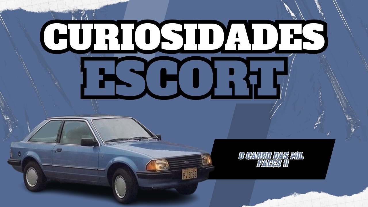 CURIOSIDADES do ESCORT - O CARRO das MIL FACES !!