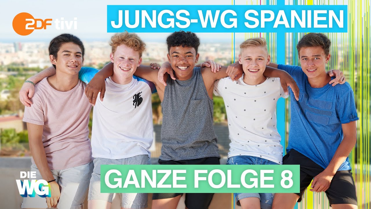 Ganze Folge 8 – Die Jungs-WG: Elternfrei in Barcelona 🏝️ | DIE WG