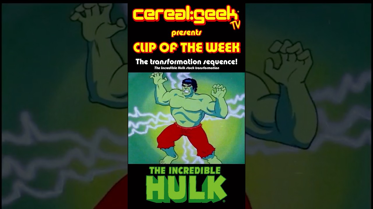 The Incredible Hulk - The transformation sequence!