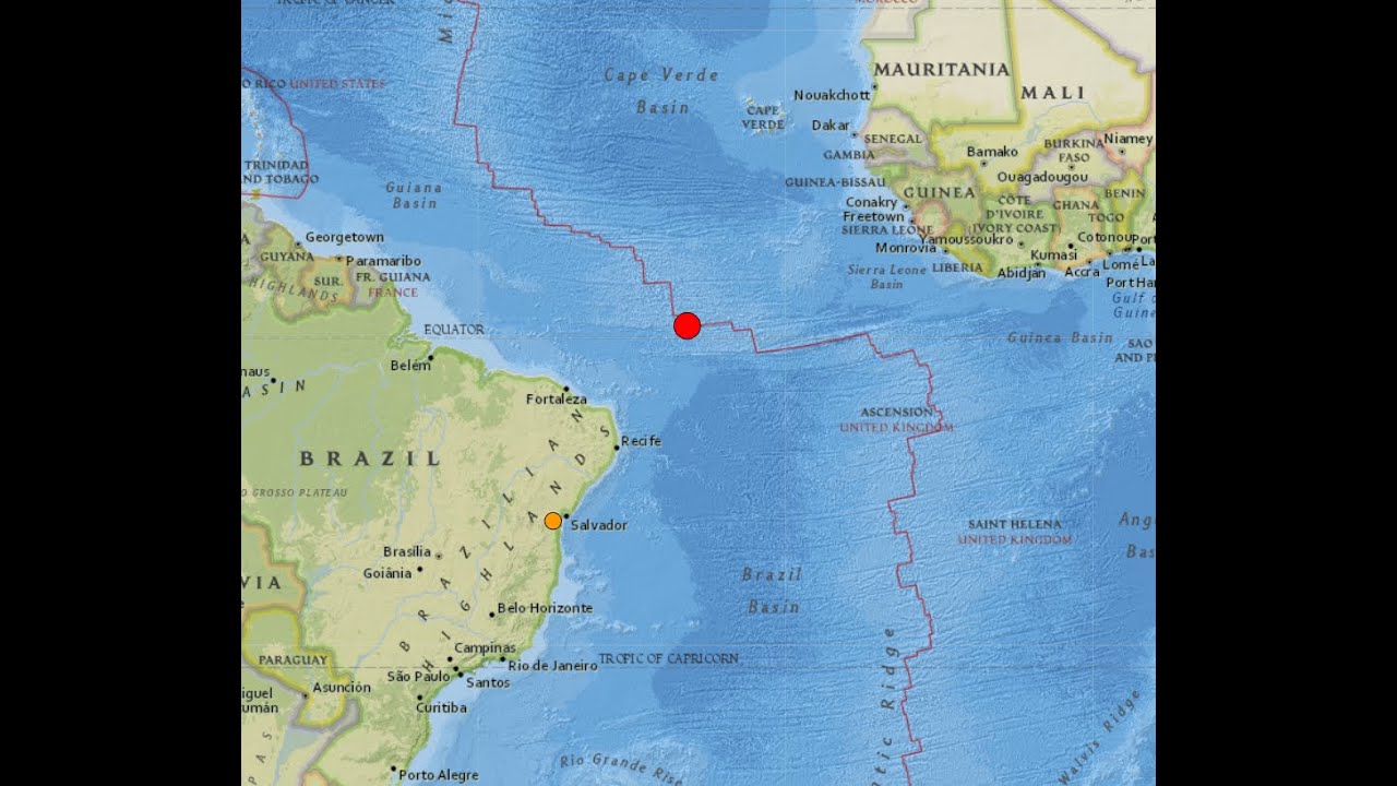 6.5 Earthquake Mid Atlantic Ridge... Earthquake swarm Salton Sea California 8/30/2020