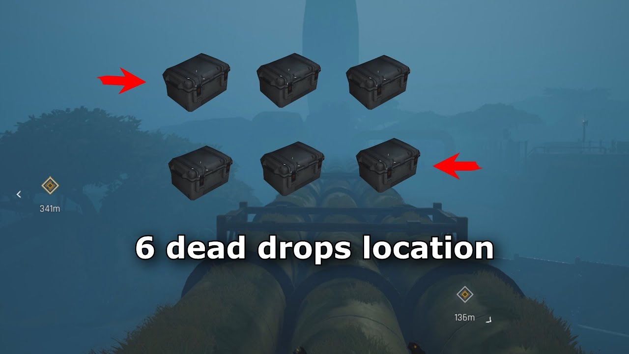 6 Dead drops locations ( bright sands map) - The cycle frontier