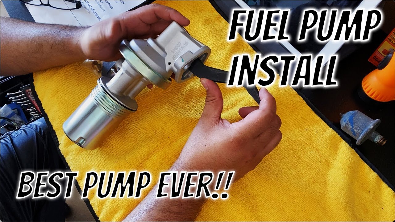 289 302 Ford Mustang fuel pump install - all classic V8 pony&rsquo;s should have this pump! #bestupgrade
