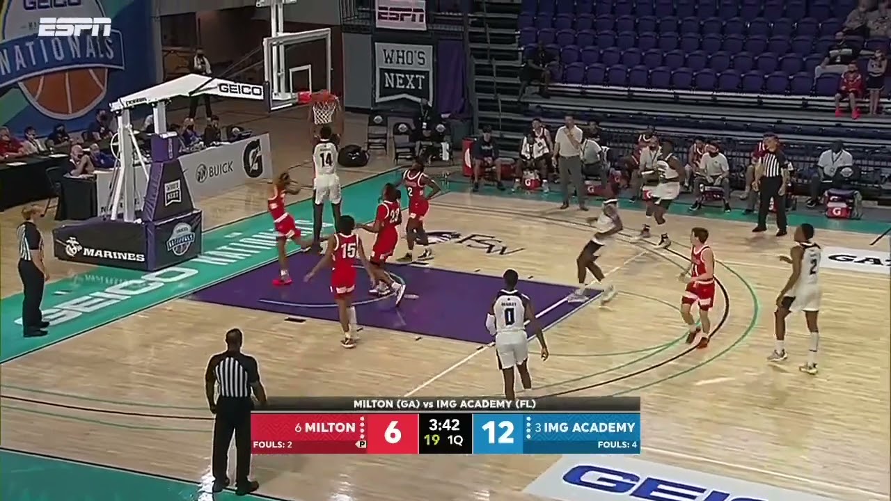 Moussa Diabate (2021 Michigan signee) - Geico Nationals Highlights 4/1/2021