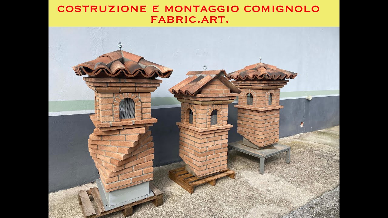 costruzione e montaggio comignolo fabricart