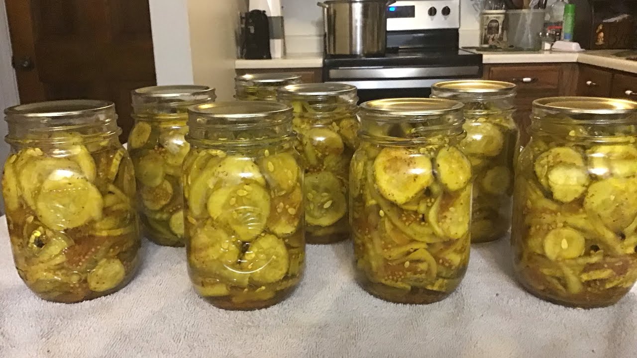 BREAD-N-BUTTER PICKLES!! Best Recipe! Water Bath Canning