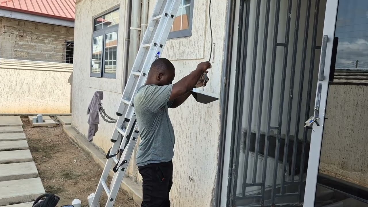 A FEW UPGRADE AT THE HOUSE || BUILDING IN GHANA