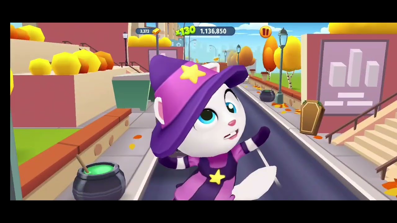 Talking Tom Gold Run - Halloween 2018