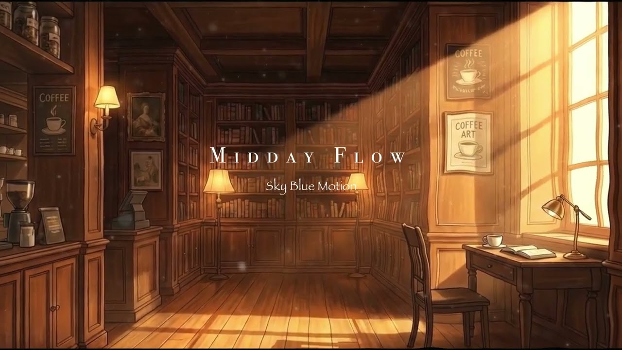 Café Work Flow — 2 Hours Steady Acoustic Soul for Deep Focus