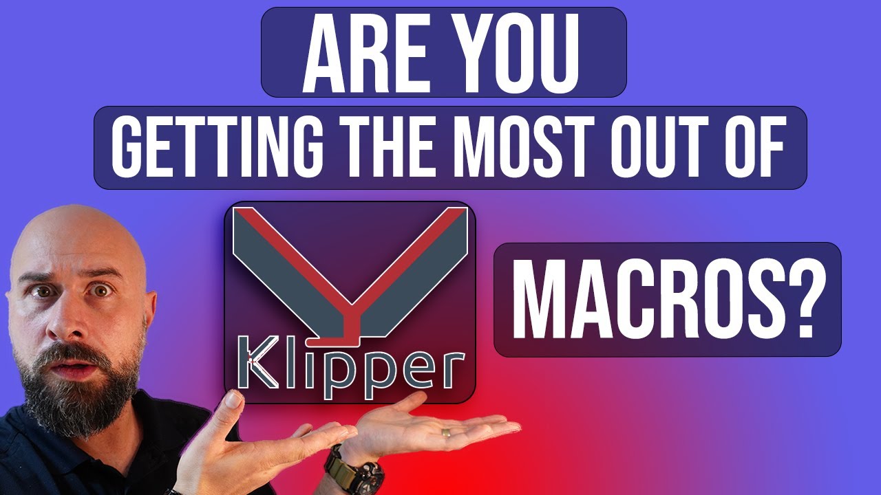 Klipper macros! The basics