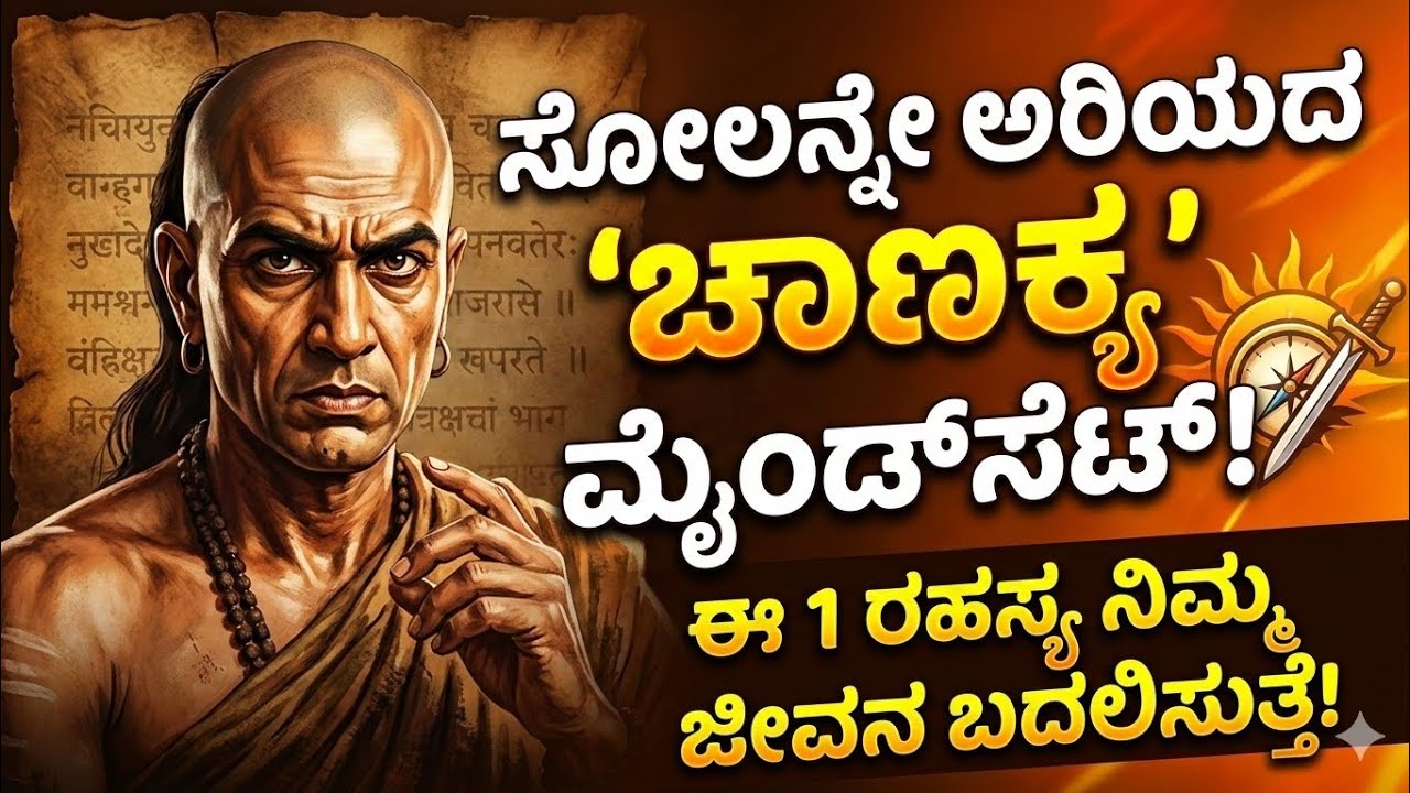 ಚಾಣಕ್ಯ ಮೈಂಡ್‌ಸೆಟ್: ರಾಜನಂತೆ ಬದುಕಲು ಈ 5 ಸೂತ್ರಗಳನ್ನು ಪಾಲಿಸಿ