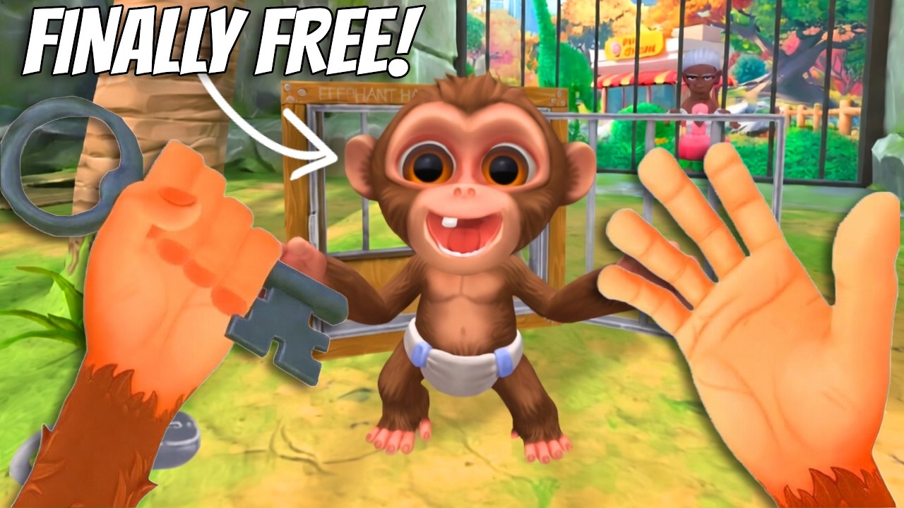 Baby Monkey Is FREE In The NEW Update!