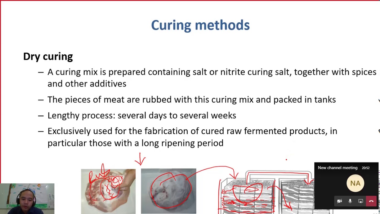 C7-06 curing methods - dry curing, wet curing, injection curing| Meat Technology