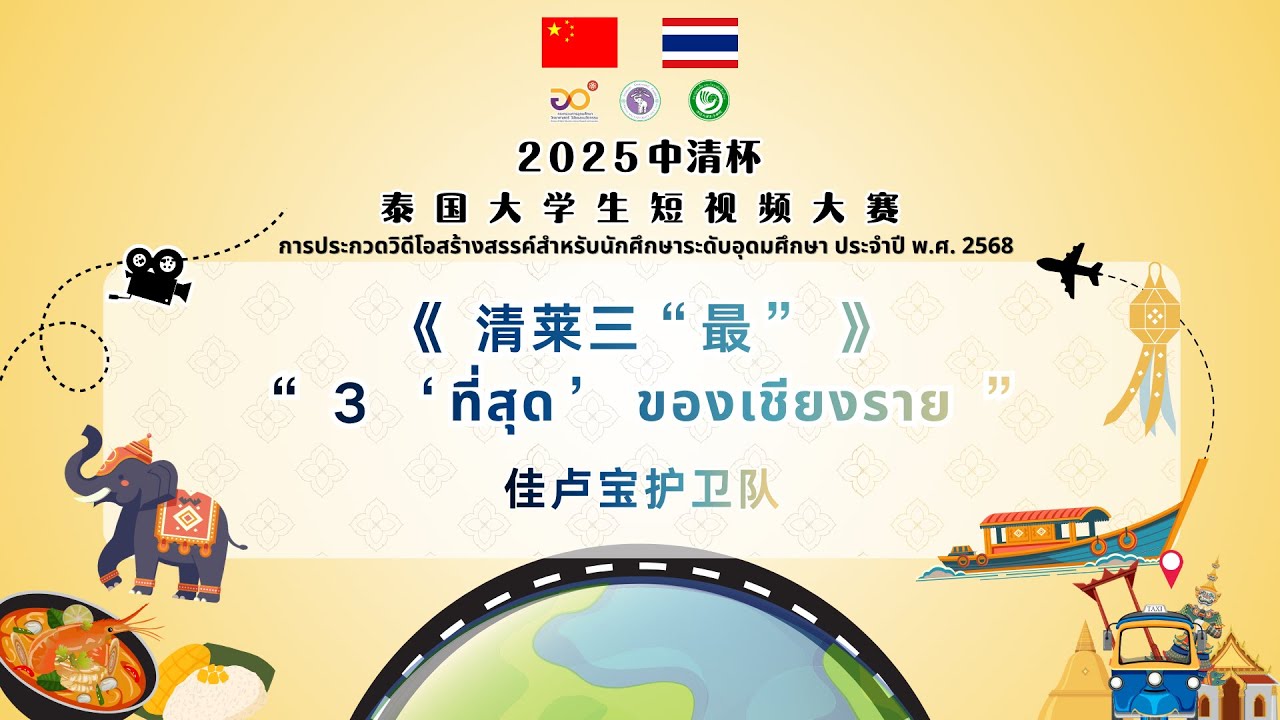3 “ที่สุด” ของเชียงราย《清莱三“最”》l 佳卢宝护卫队