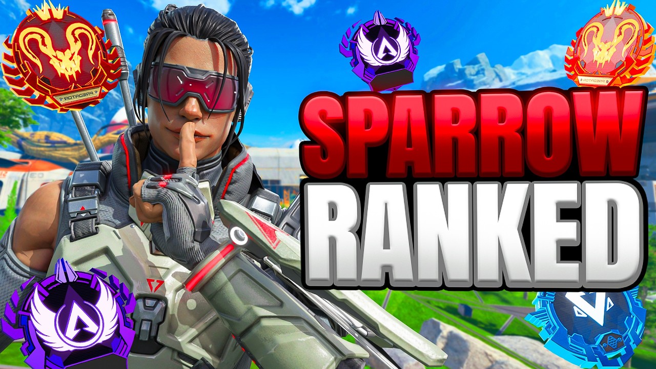 High Level Sparrow Ranked Gameplay - Apex Legends (No Commentary)