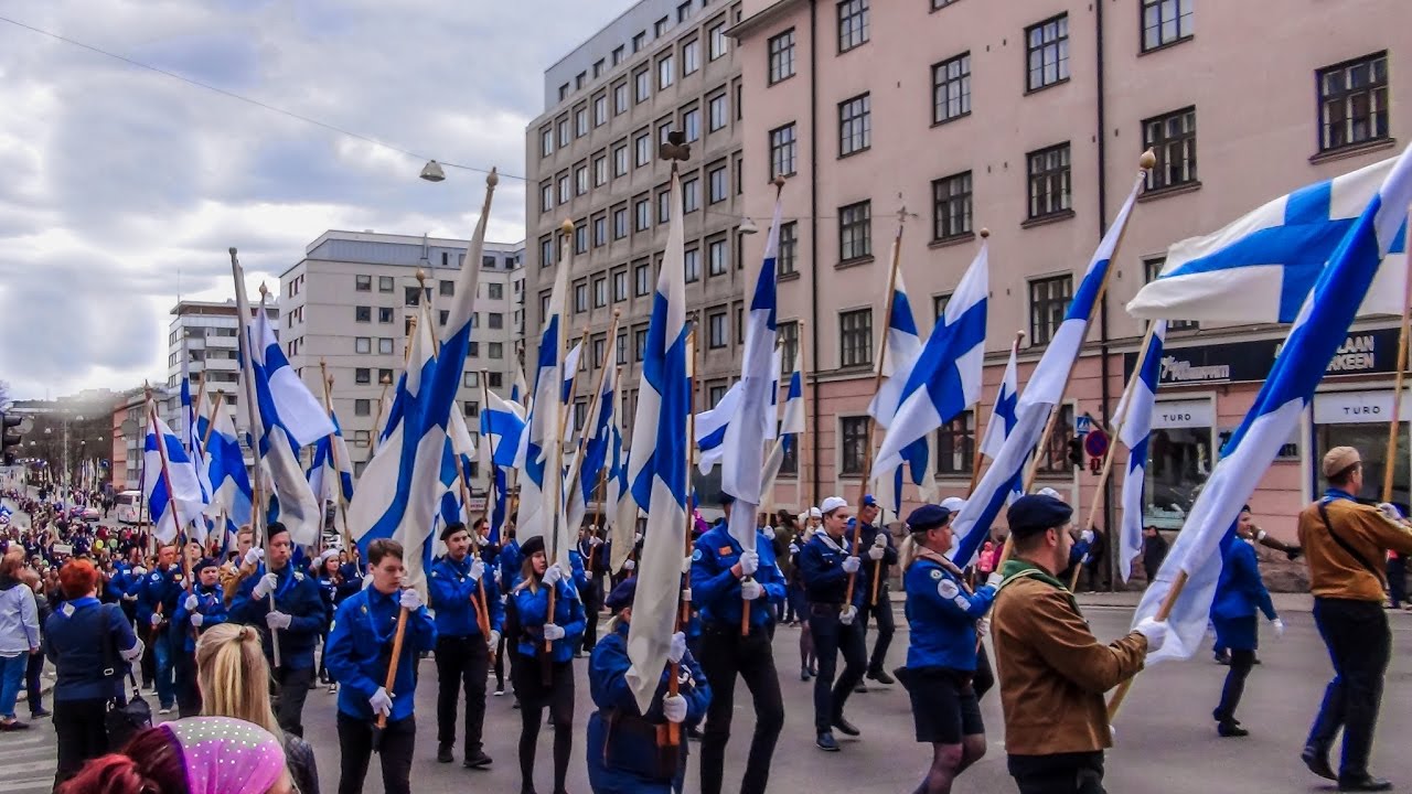 Partioparaati 2017 Scouts parade Turku Finland
