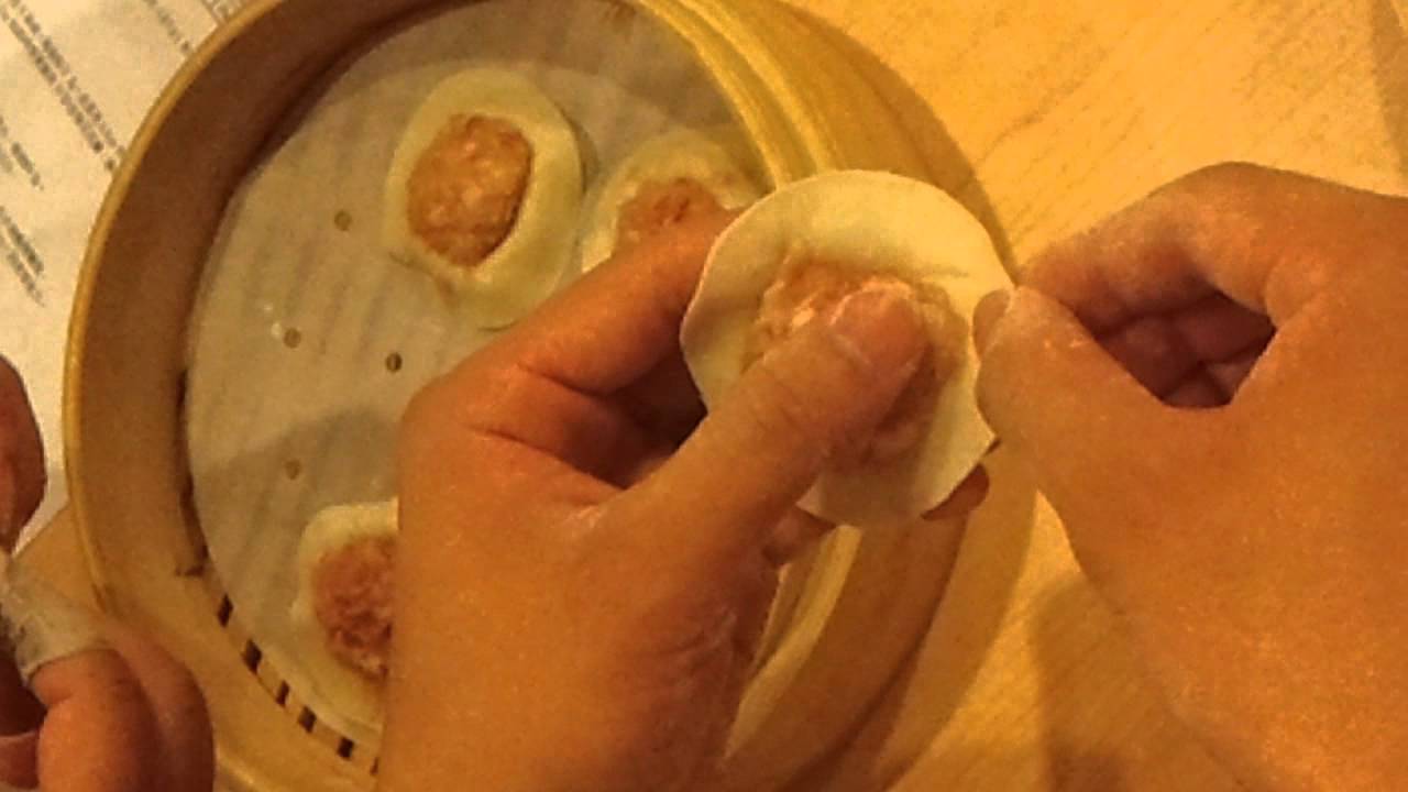 小籠包包法示範