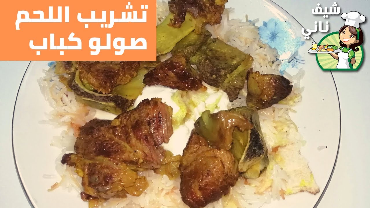 تشريب اللحم على الطريقة التركمانية.. صولو كباب