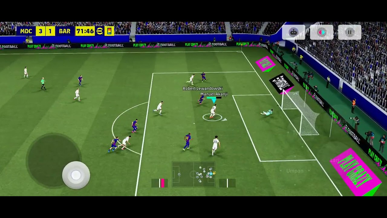 Day 1 PES Madrid - Barca ( babak kedua )
