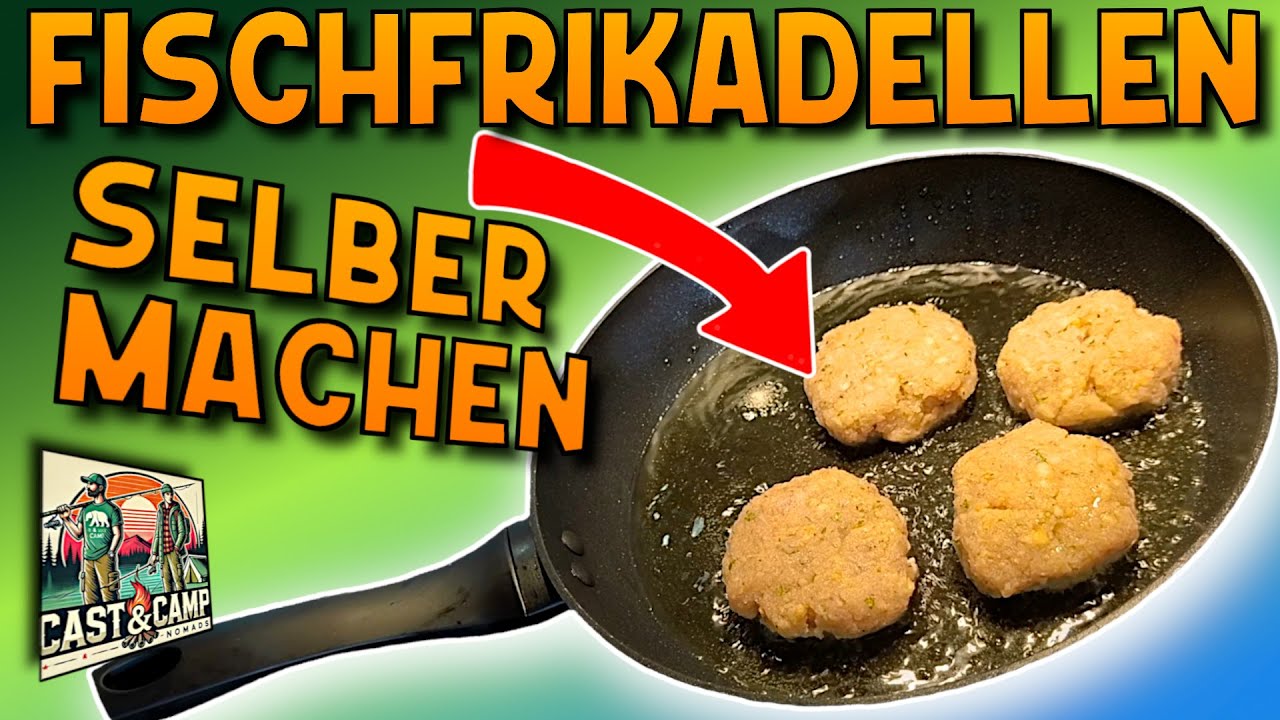 Leckere Fischfrikadellen a la Stegu - Frikadellen selber machen.
