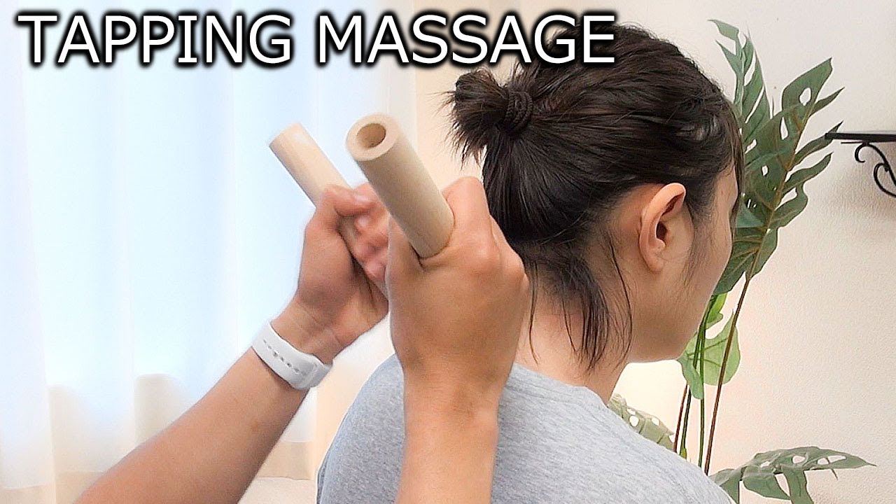 [ASMR] TAPPING MASSAGE | NO TALKING | NECK SHOULDER | 叩打法(こうだほう)