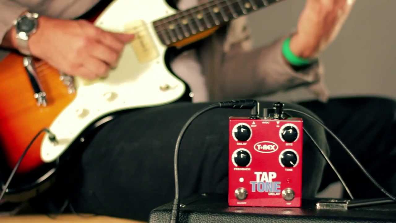 T-Rex Engineering Tap Tone Delay Effects Pedal Demo