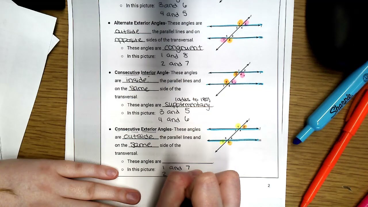 9.1 - Basic Vocab and Special Angles Parts 1