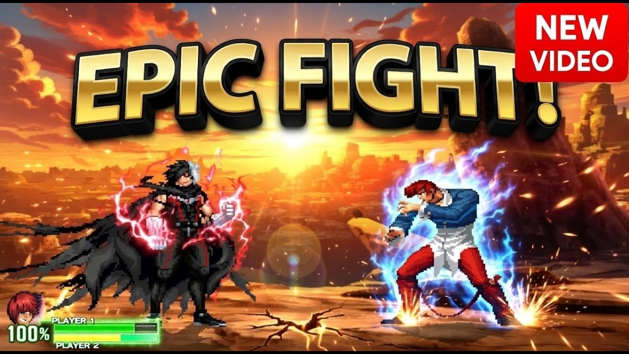 [KOF Mugen] Nameless BS vs. Iori Yagami | The Ultimate NESTS vs. Yagami Clan Showdown!