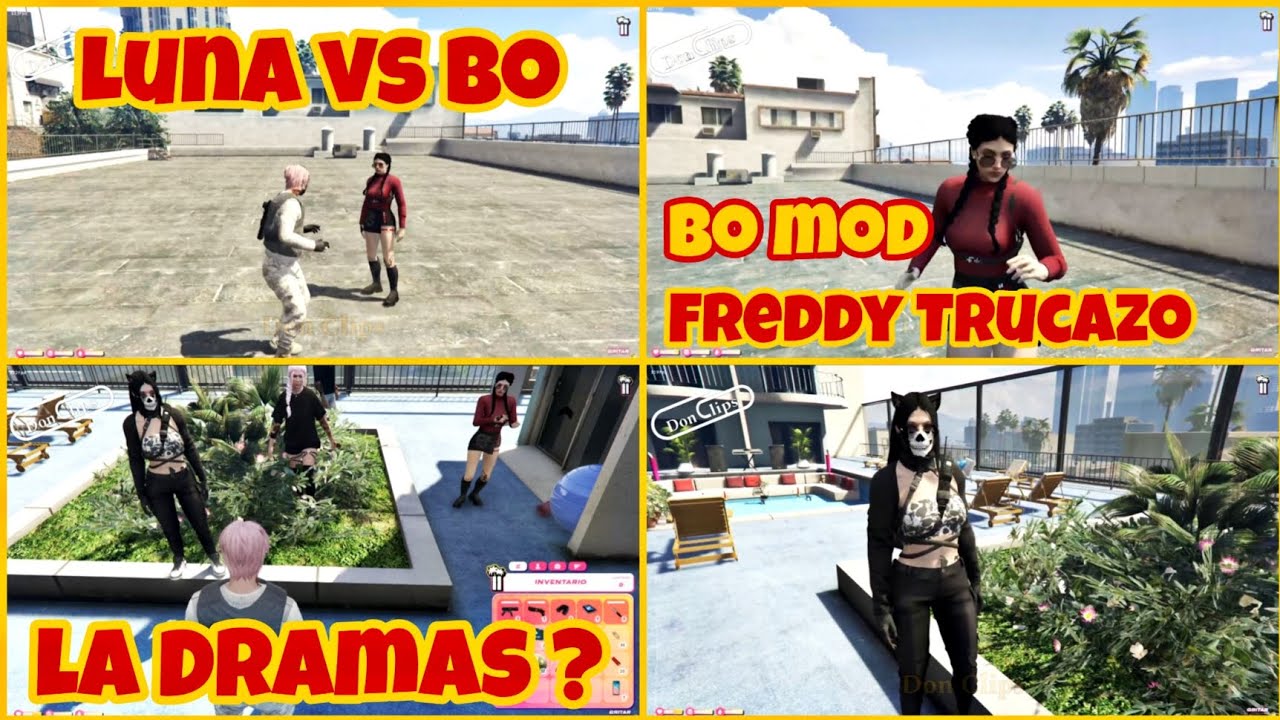 LUNA vs BO, BO modo FREDDY TRUCAZO, CHIWAKA la DRAMAS ?