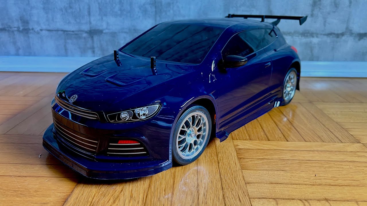 Unboxing Tamiya TT-01E VW Scirocco GT 1/10