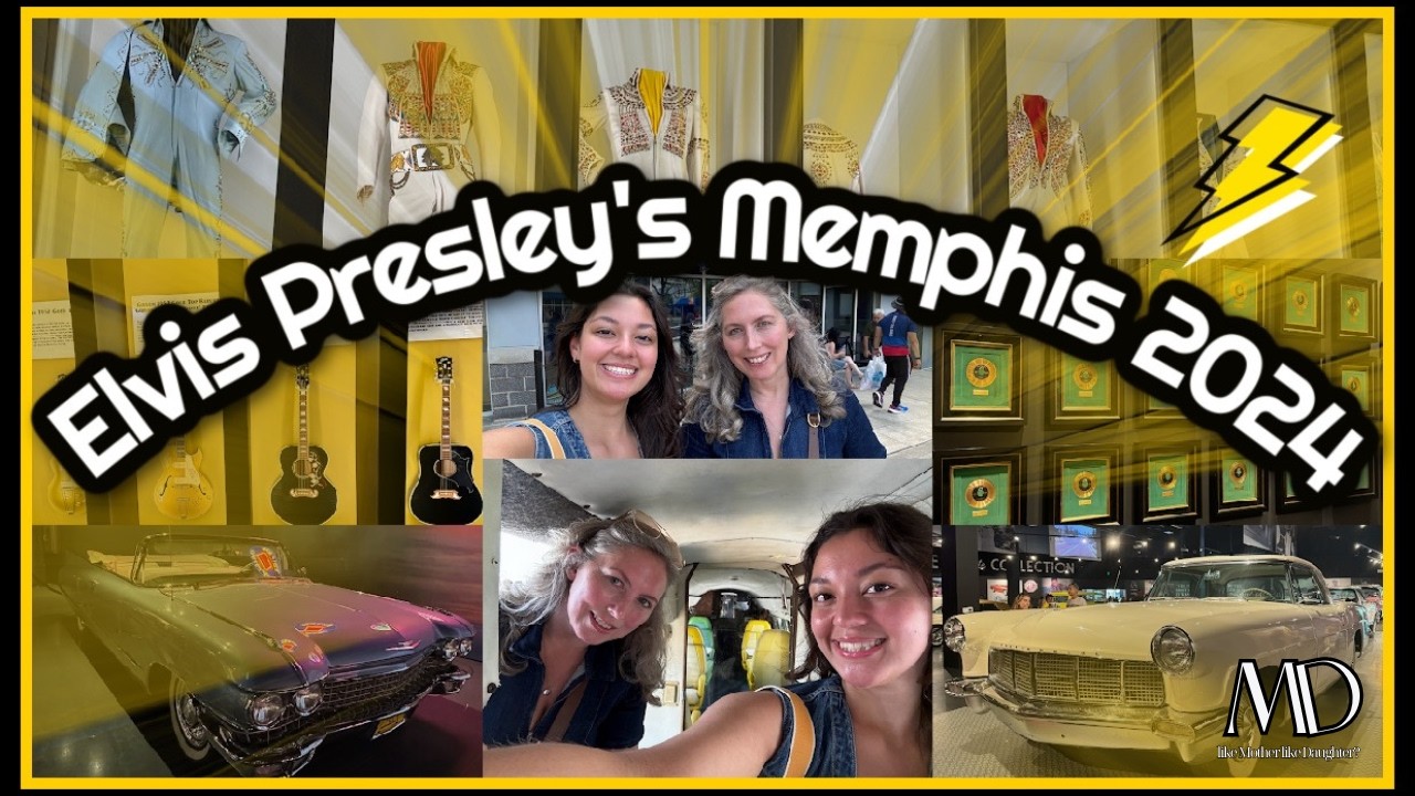 Elvis Presley's Memphis Experience 2024 - Our week, eating @ Gladys' & Elvis's fave Marlow's Ribs ⚡⚡