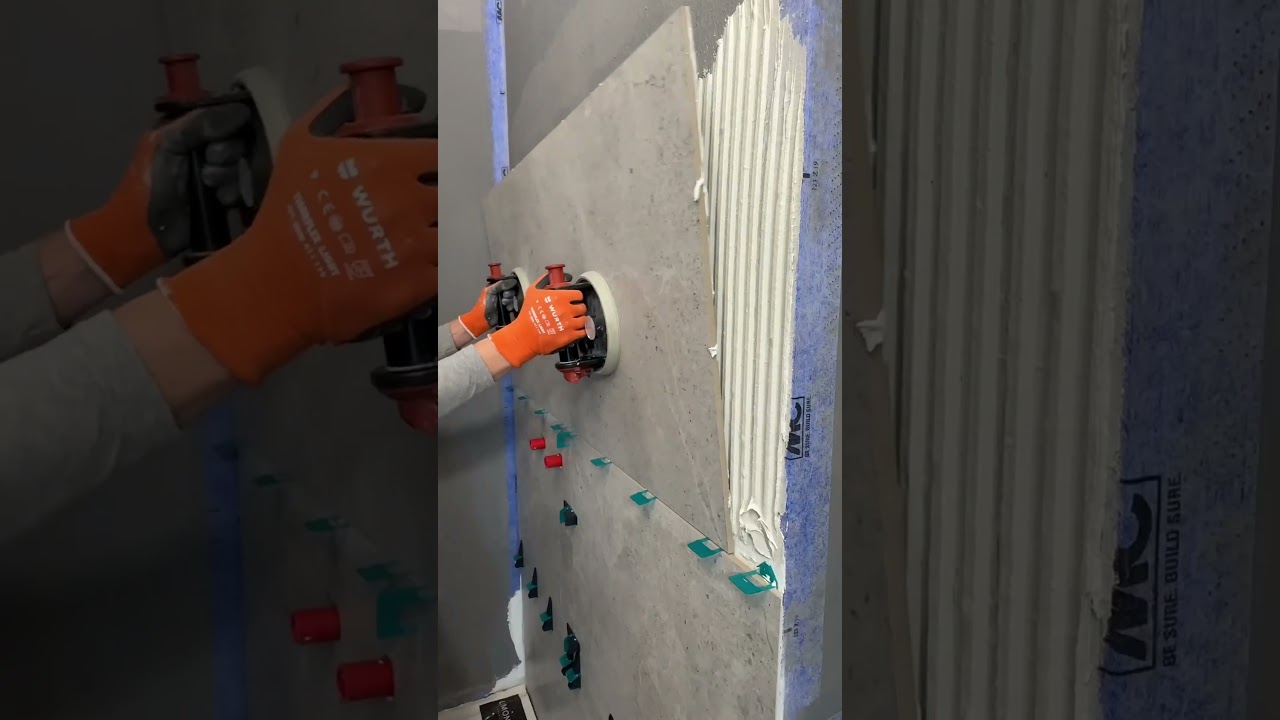 4×8 Creamys Tile Installation 