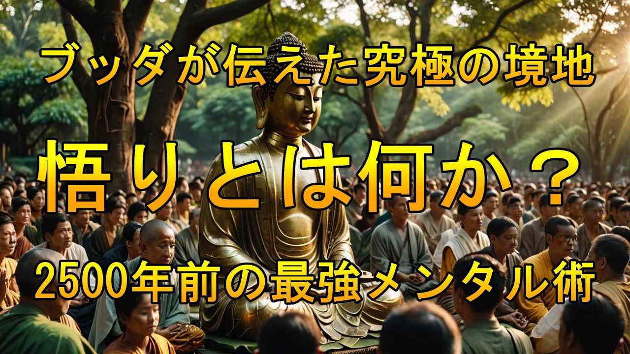 「悟りとは何か？」ブッダが伝えた究極の境地