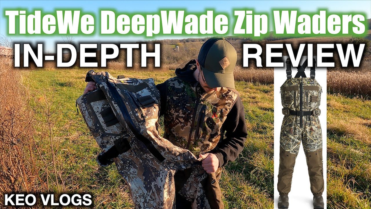 TideWe DeepWade Zip Waders (In-Depth Review)