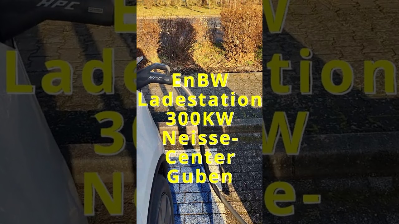 EnBW 300KW Ladestation Neiße Center in Guben   neuer Versuch