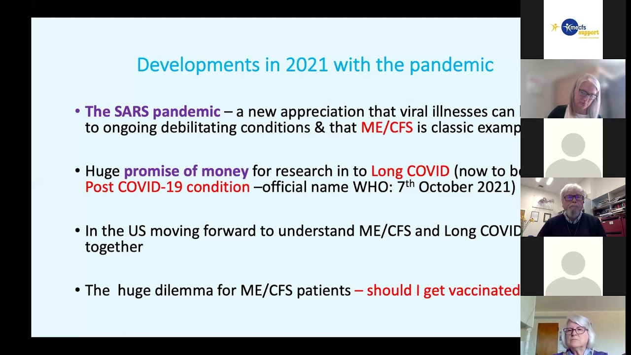 ME/CFS Research & COVID-19 | Professor Warren Tate | AGM - October 2021