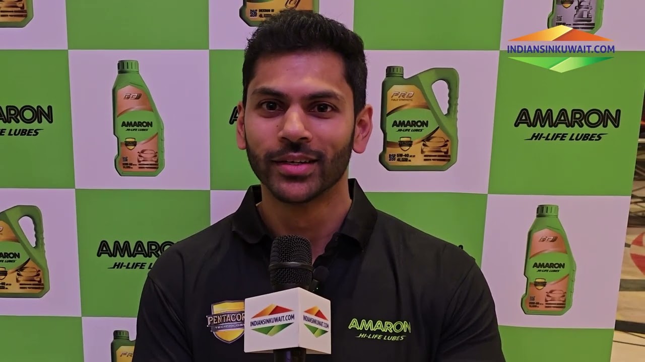 Amara Raja Energy and Mobility Limited  launched Amaron Hi Life Lubes in Kuwait Market