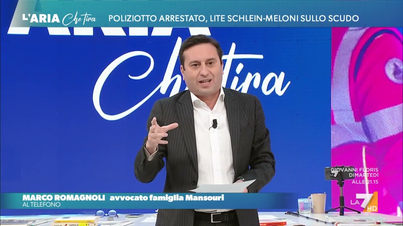 In collegamento telefonico l'avvocato della famiglia Mansouri: 