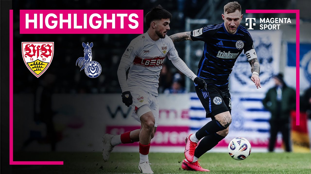 VfB Stuttgart II - MSV Duisburg | Highlights 3. Liga | MAGENTA SPORT