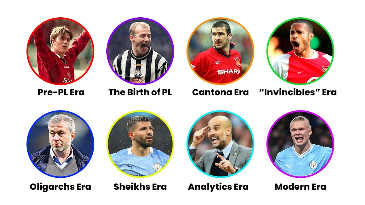 Every Premier League Era Explained In 10 Minutes