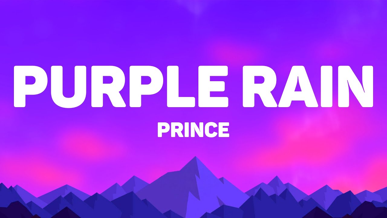 Prince - Purple Rain (Lyrics)