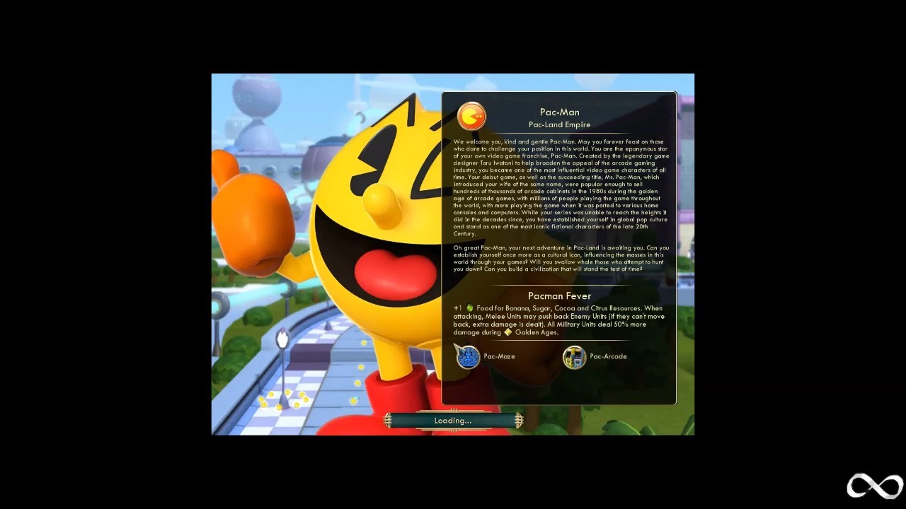 Sid Meier's Civilization V, Pac Man of the Pac Land Empire Playthrough (mod)