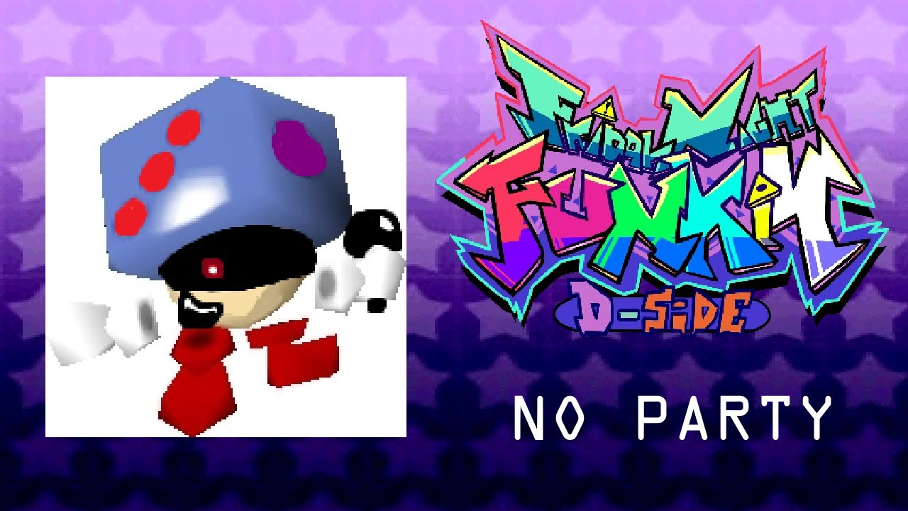 NO PARTY D-SIDE [Mario's Madness/FNF D-Side UST]