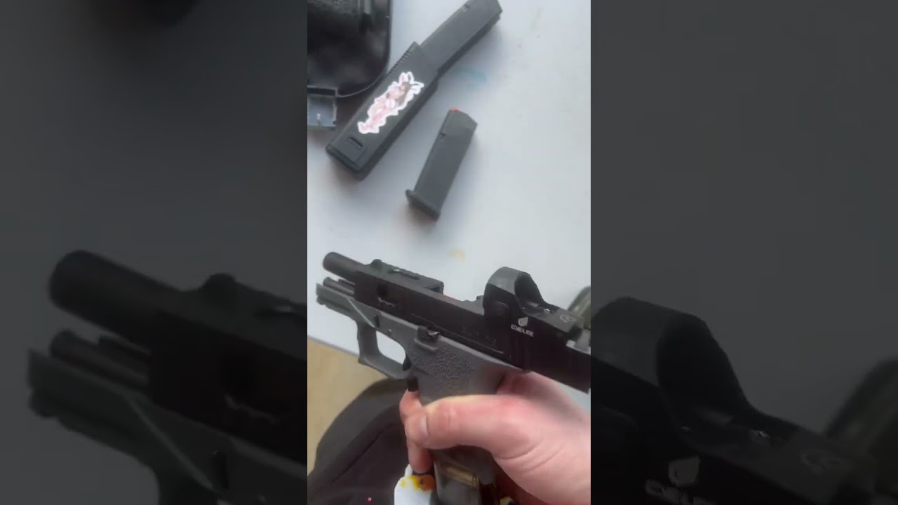 Will an ets mag jam in a Glock? #glock #shooting #viral