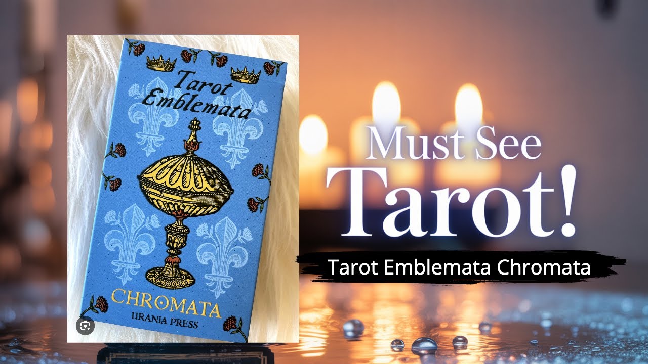 Потрясающие карты Таро Emblemata Chromata, которые вы просто обязаны увидеть! #таро #оракул