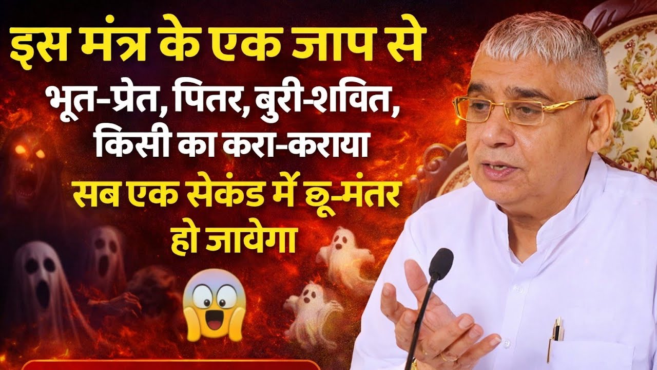 इस मंत्र के एक जाप से भूत-प्रेत, पितर, बुरी शक्ति सब छू-मंतर | Sant Rampal Ji Maharaj