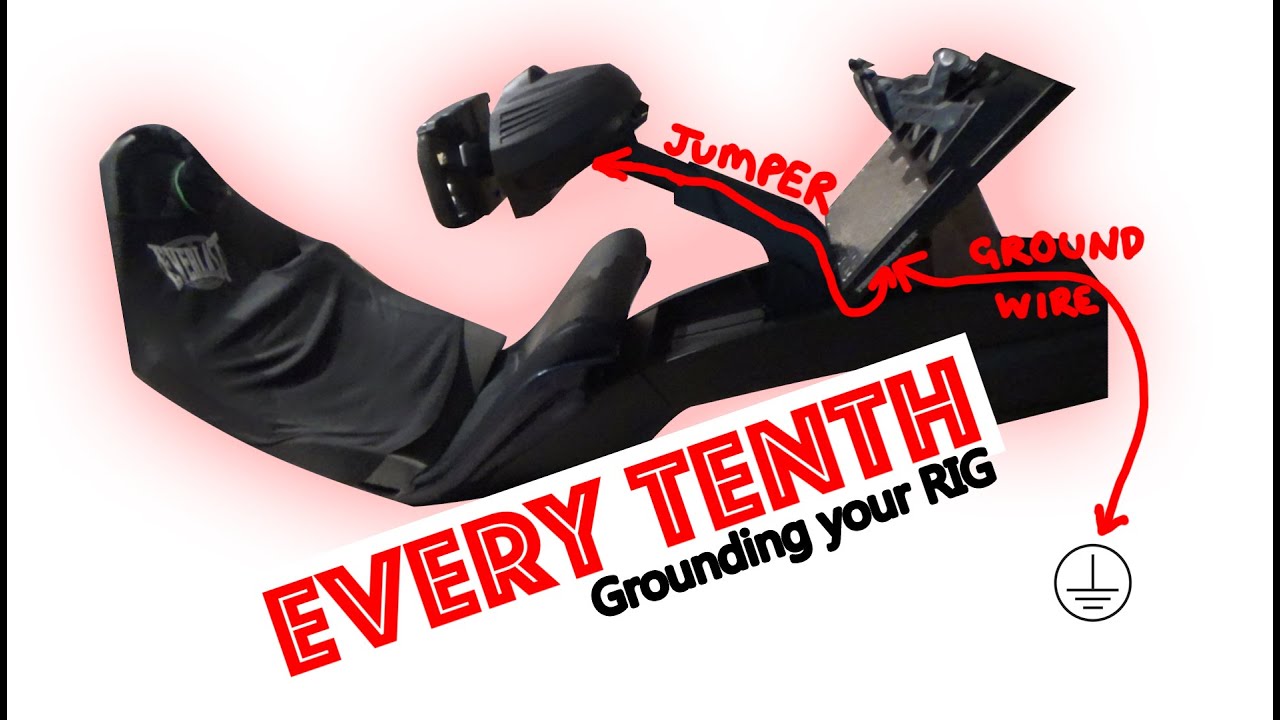 Grounding your sim rig to prevent EMI issues.