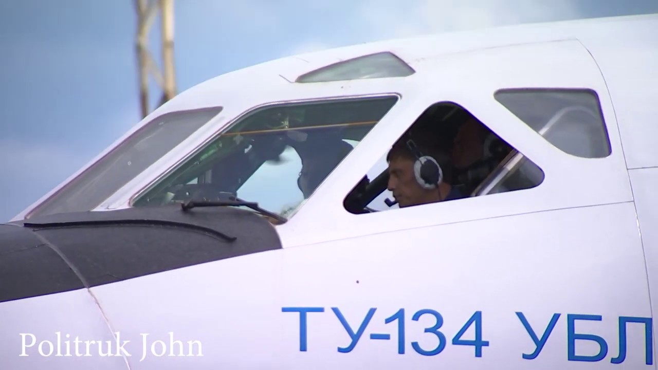Красавец ТУ-134 УБЛ в Кольцово