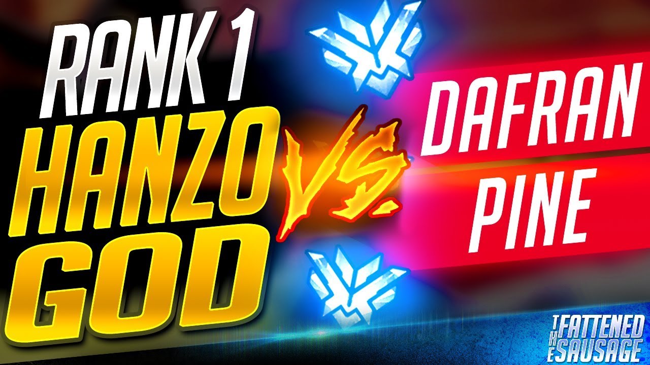 INSANE Rank 1 HANZO GOD 𝙒𝙍𝙀𝘾𝙆𝙎 Dafran & Pine! | Overwatch